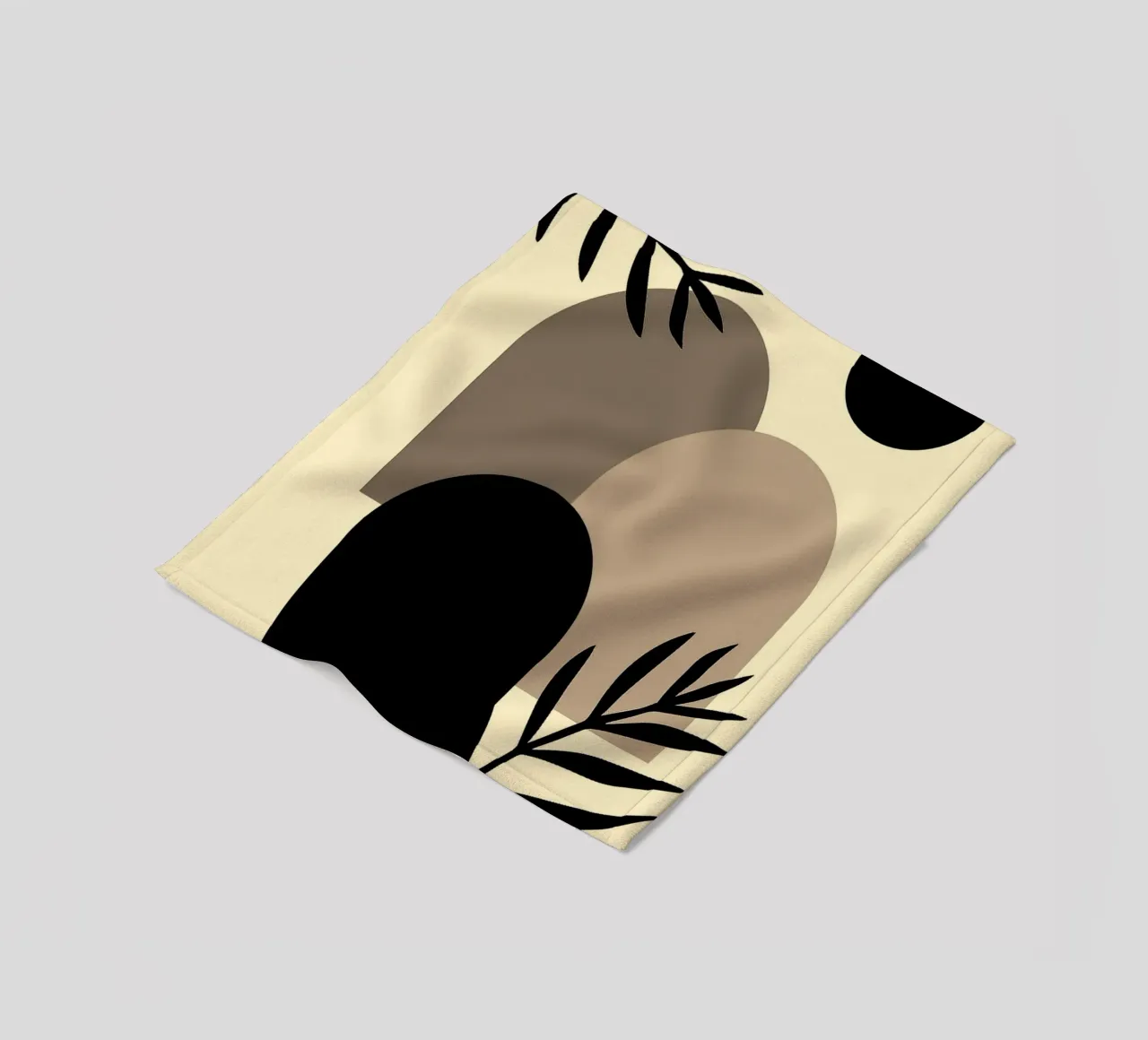 window shape circle coperta in pile da kichin