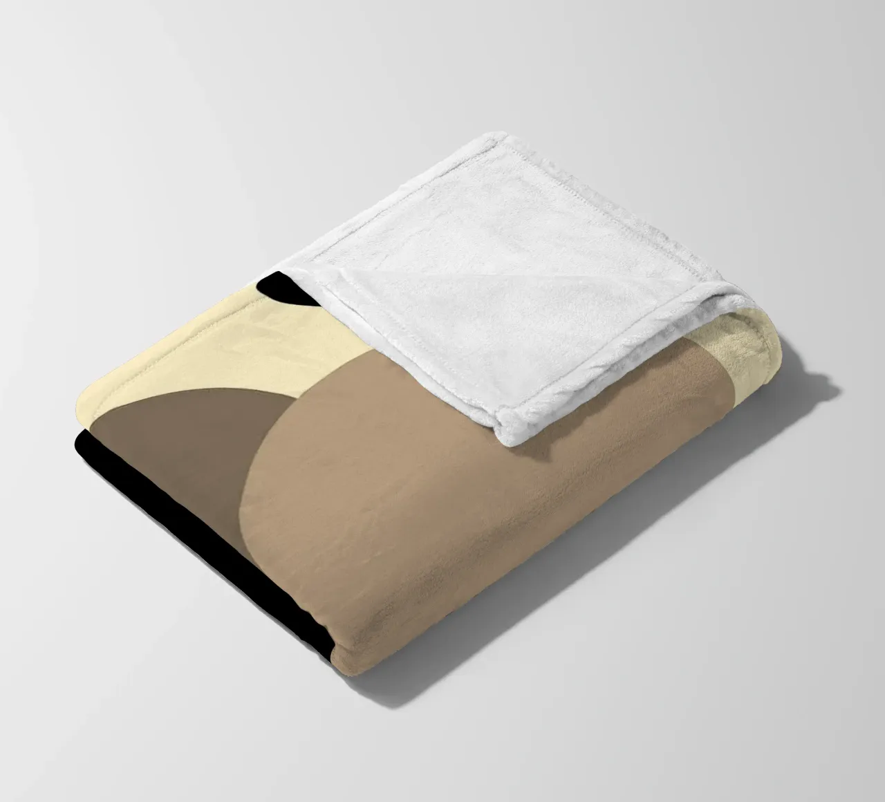 window shape circle coperta in pile da kichin