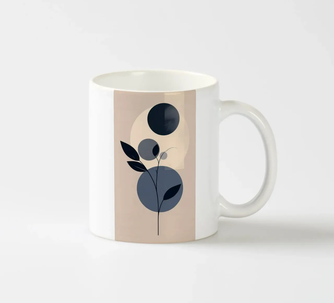 circle shape tree tazza in ceramica da kichin