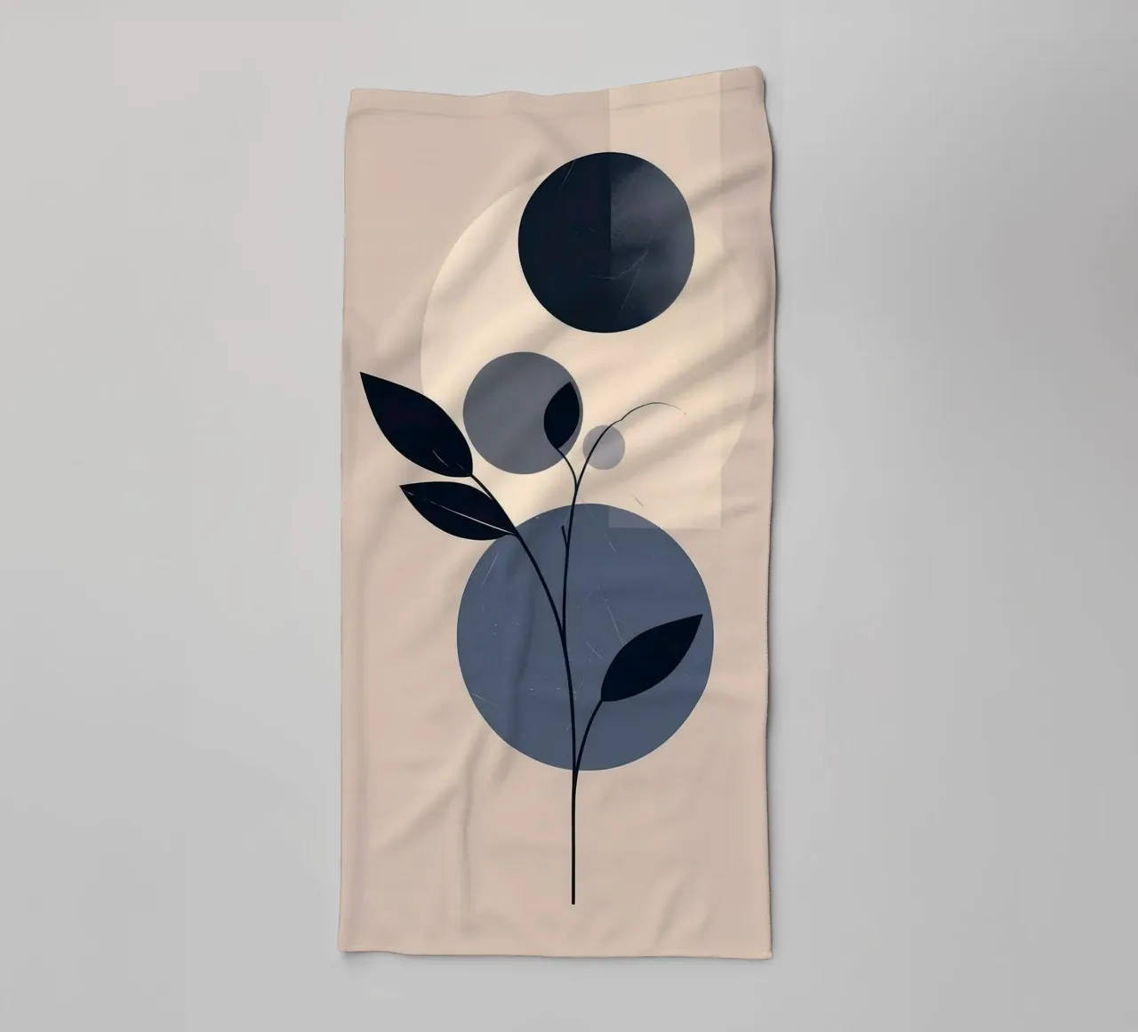circle shape tree asciugamano da bagno da kichin