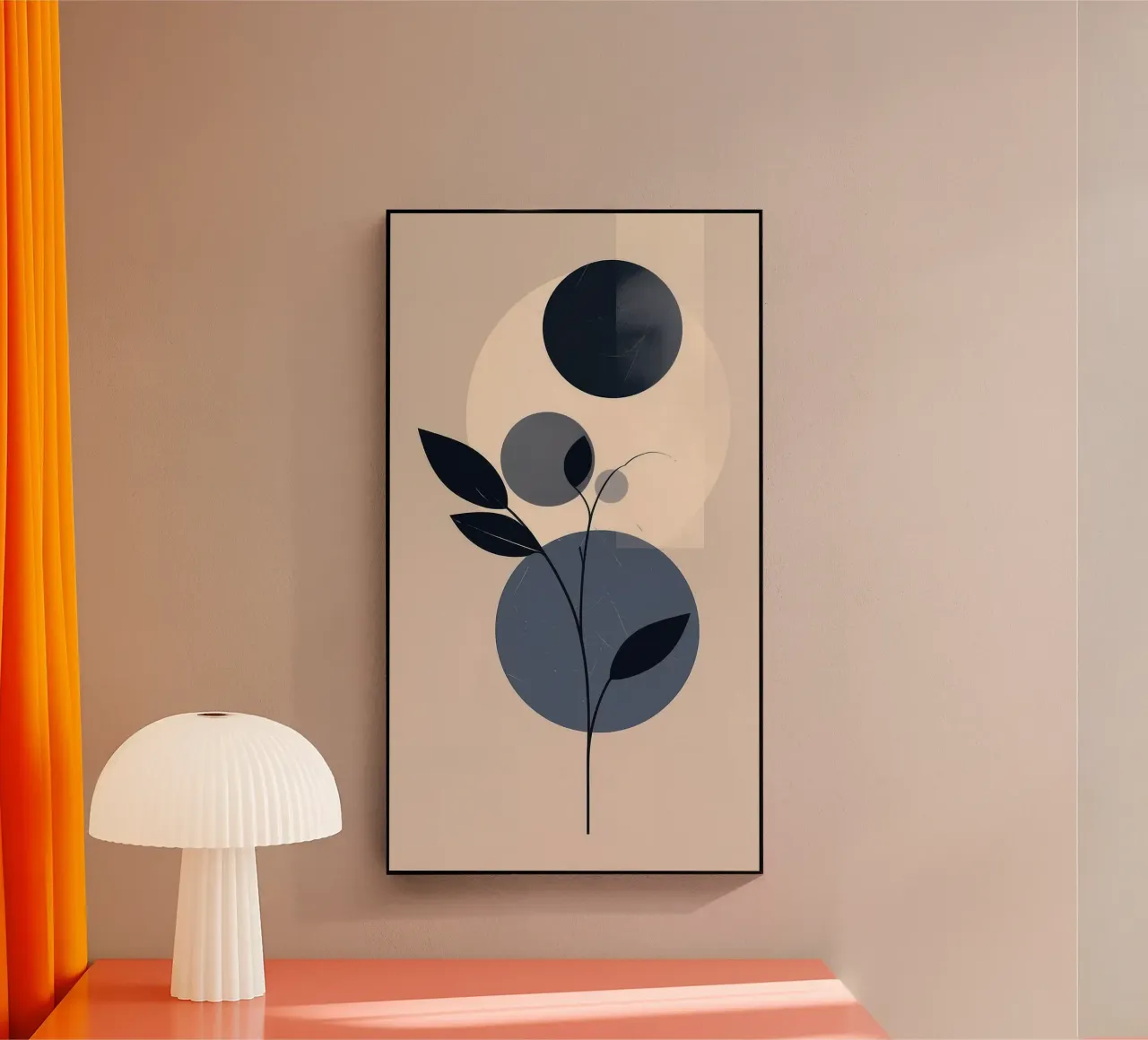 circle shape tree plexiglass da kichin