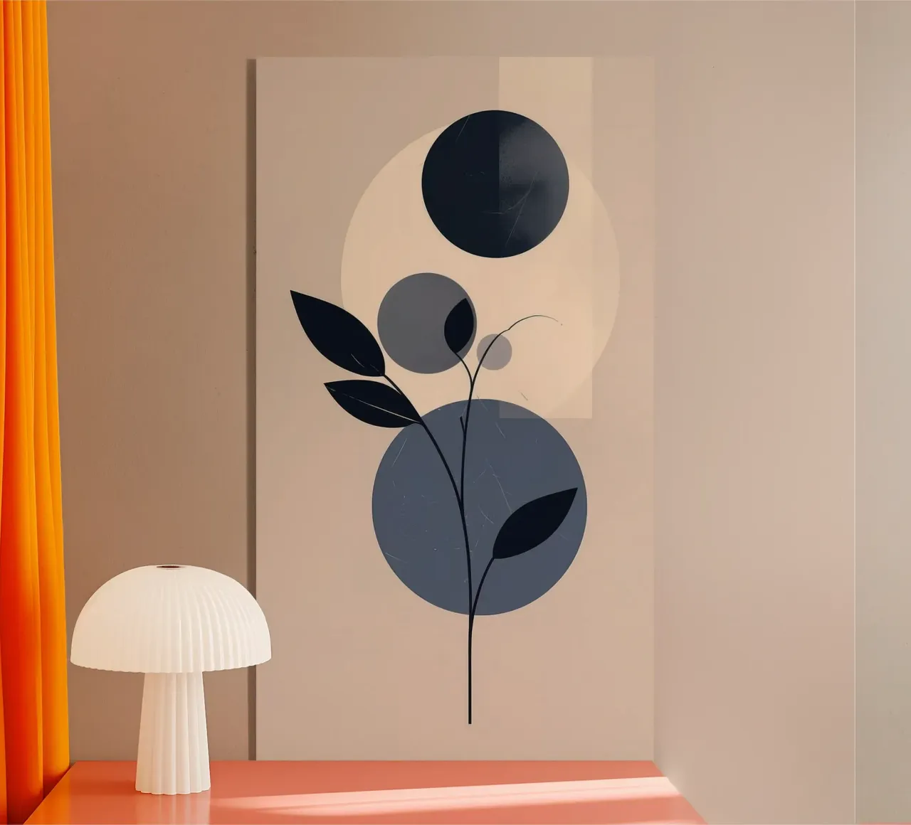 circle shape tree plexiglass da kichin