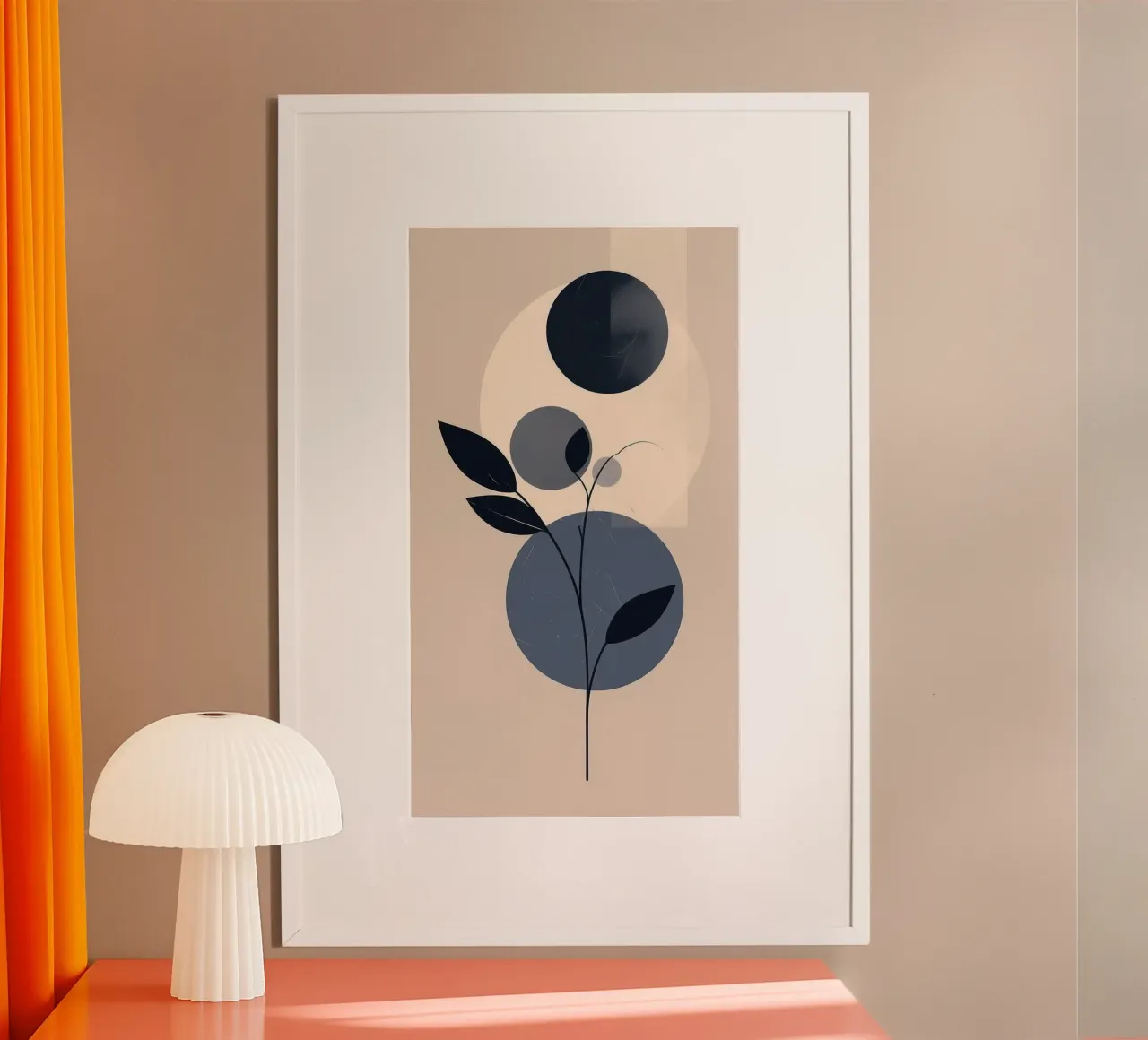 circle shape tree poster da kichin