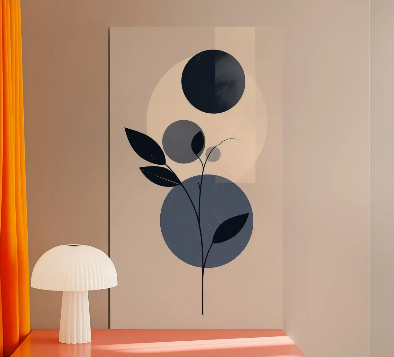 circle shape tree poster da kichin