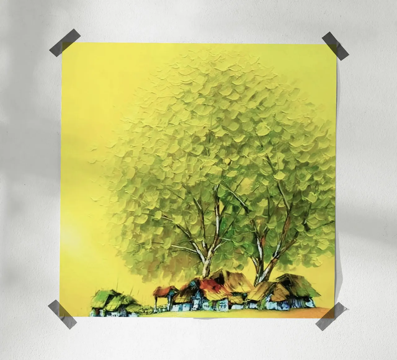 big shadow tree poster da kichin