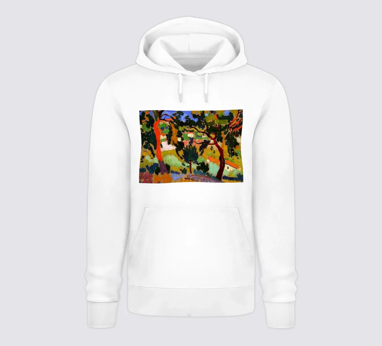 foresta soleggiata felpa con cappuccio da briyan shop