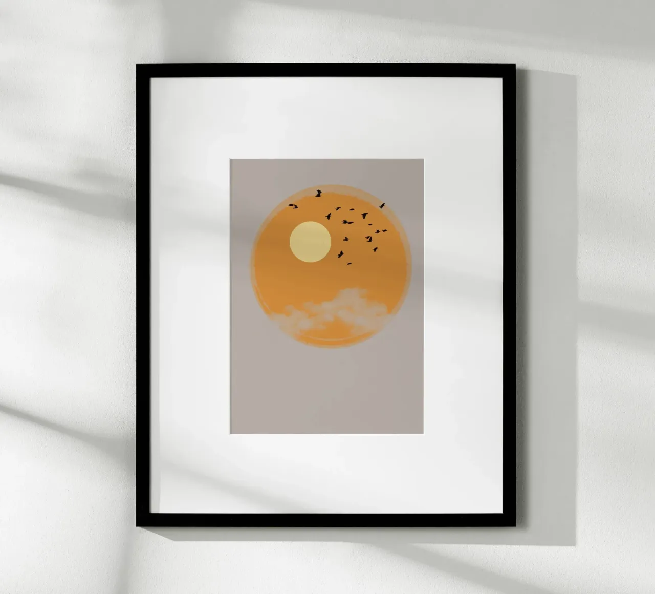 epic sun and bird poster da lily