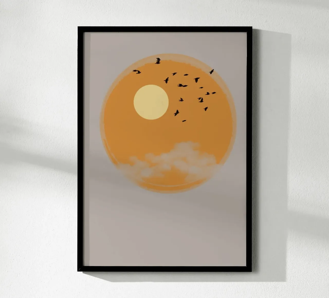 epic sun and bird poster da lily
