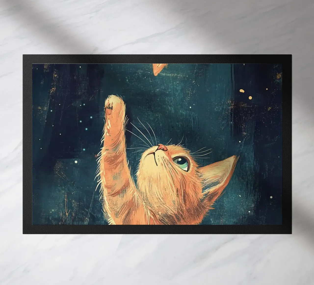 cat play with stars zerbino da Good days