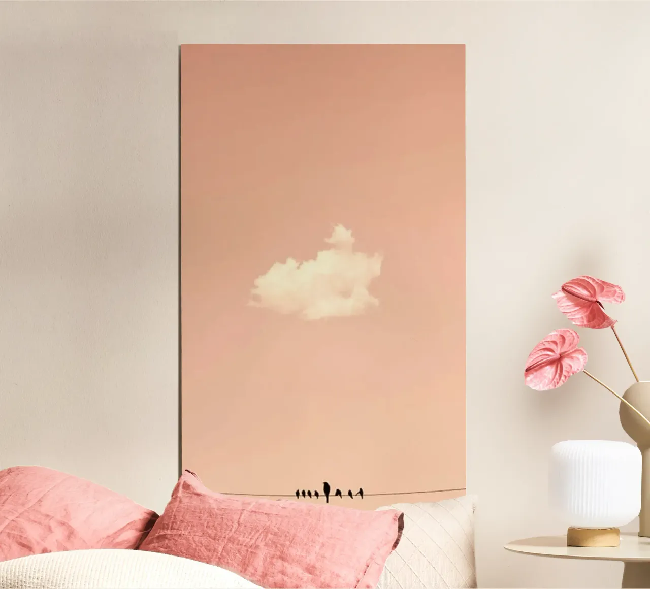 bird and landscape cloud poster da Good days