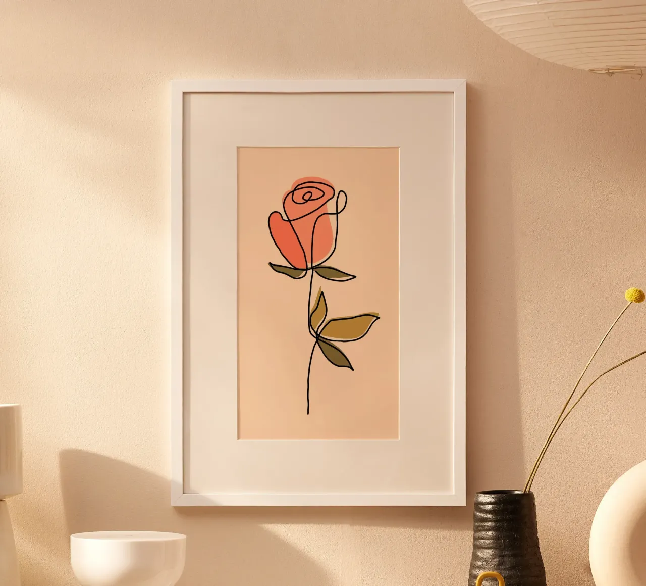 line of flower colorful poster da Good days