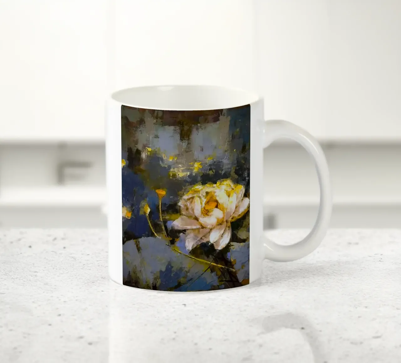 old color flower tazza in ceramica da Good days