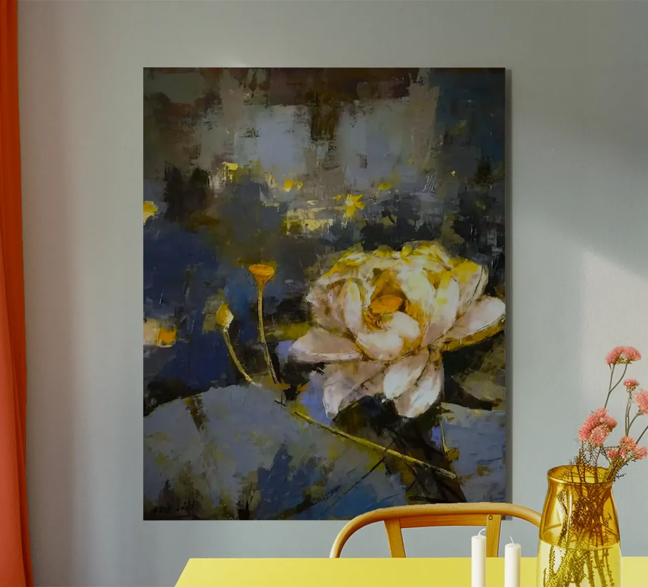 old color flower alluminio dibond da Good days