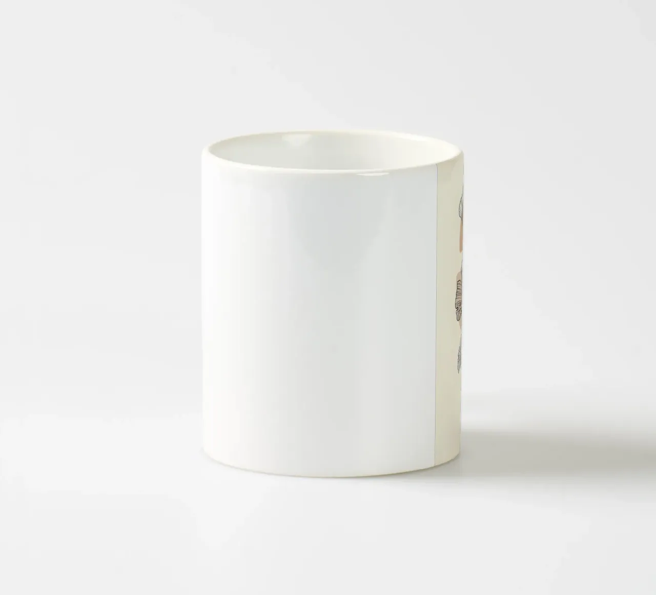 shape color and black line tazza in ceramica da Good days