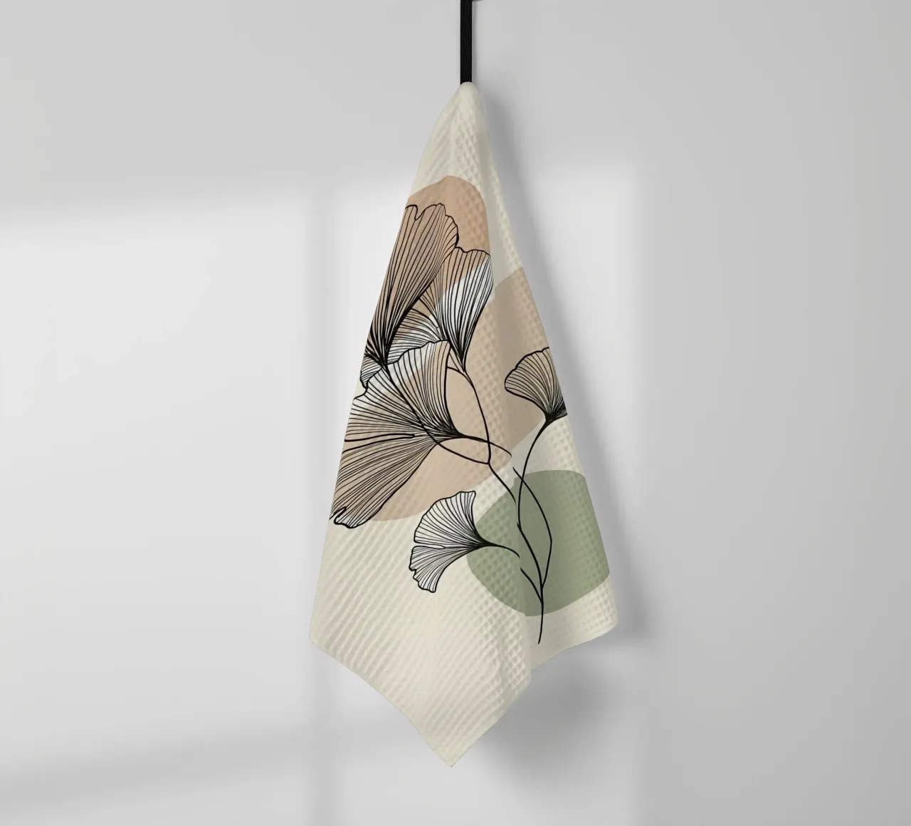 shape color and black line canovaccio da cucina da Good days