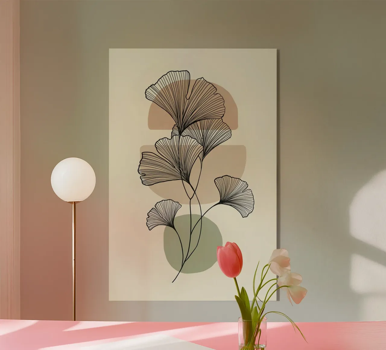 shape color and black line plexiglass da Good days