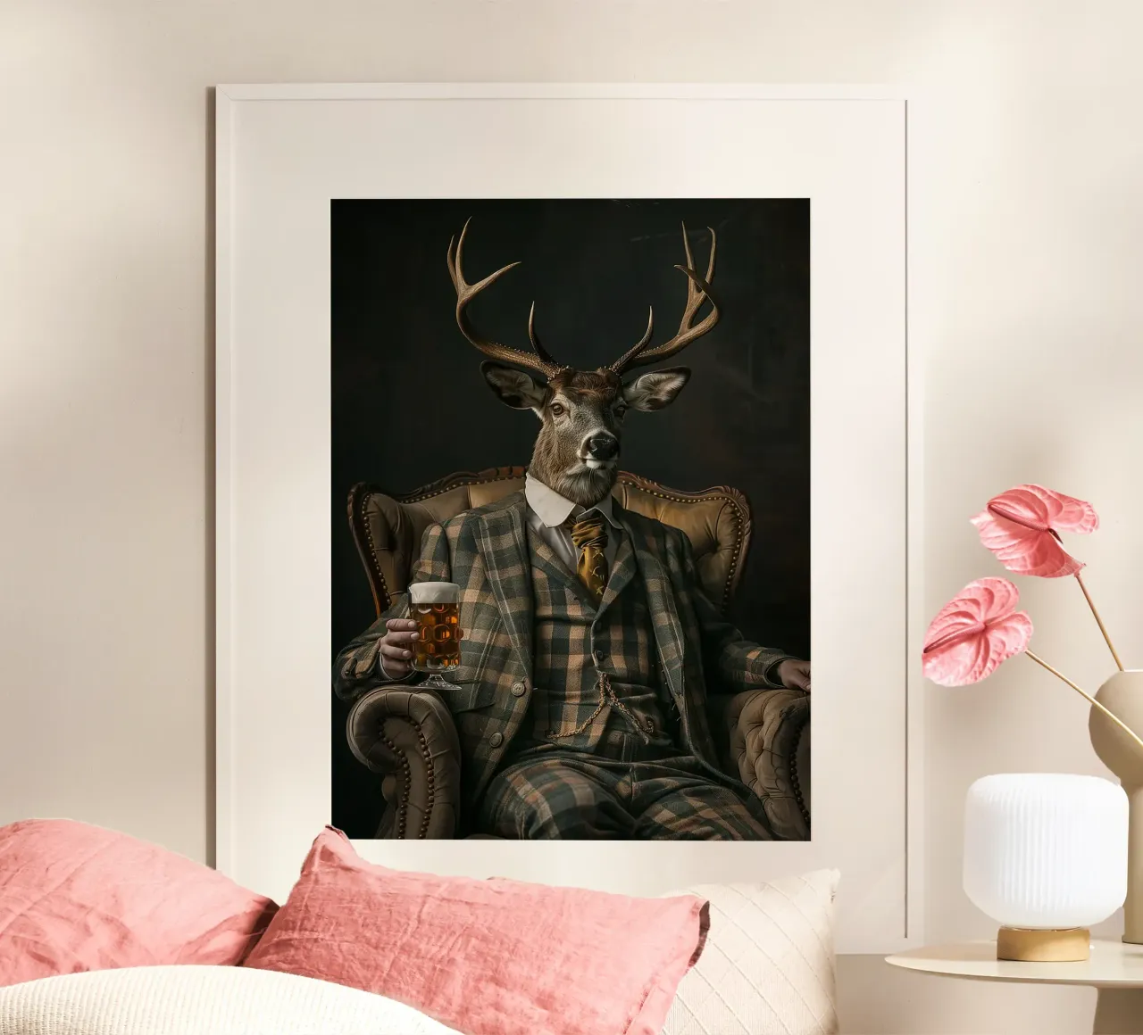 Alce elegante poster da Anna Müller