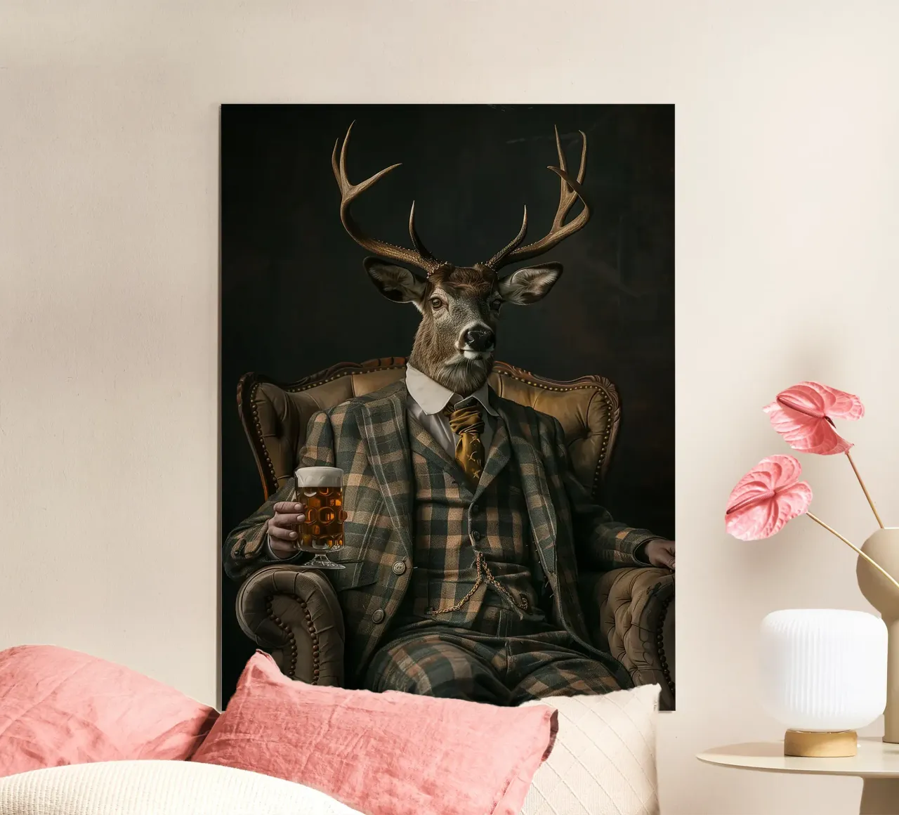 Alce elegante poster da Anna Müller