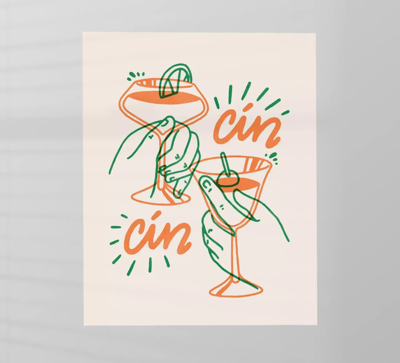 Cin Cin pellicola backlit da illusthera