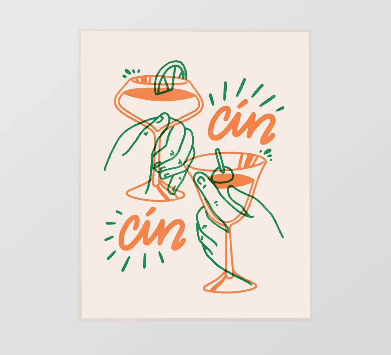 Cin Cin pellicola backlit da illusthera