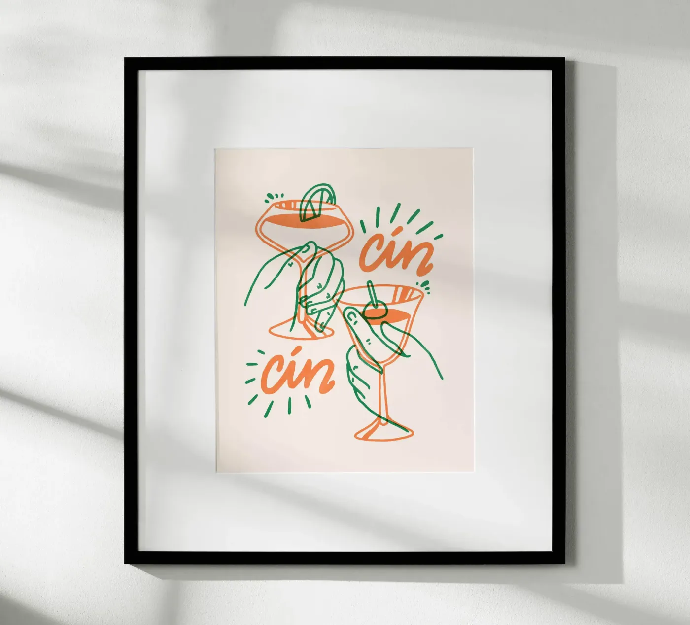 Cin Cin poster da illusthera