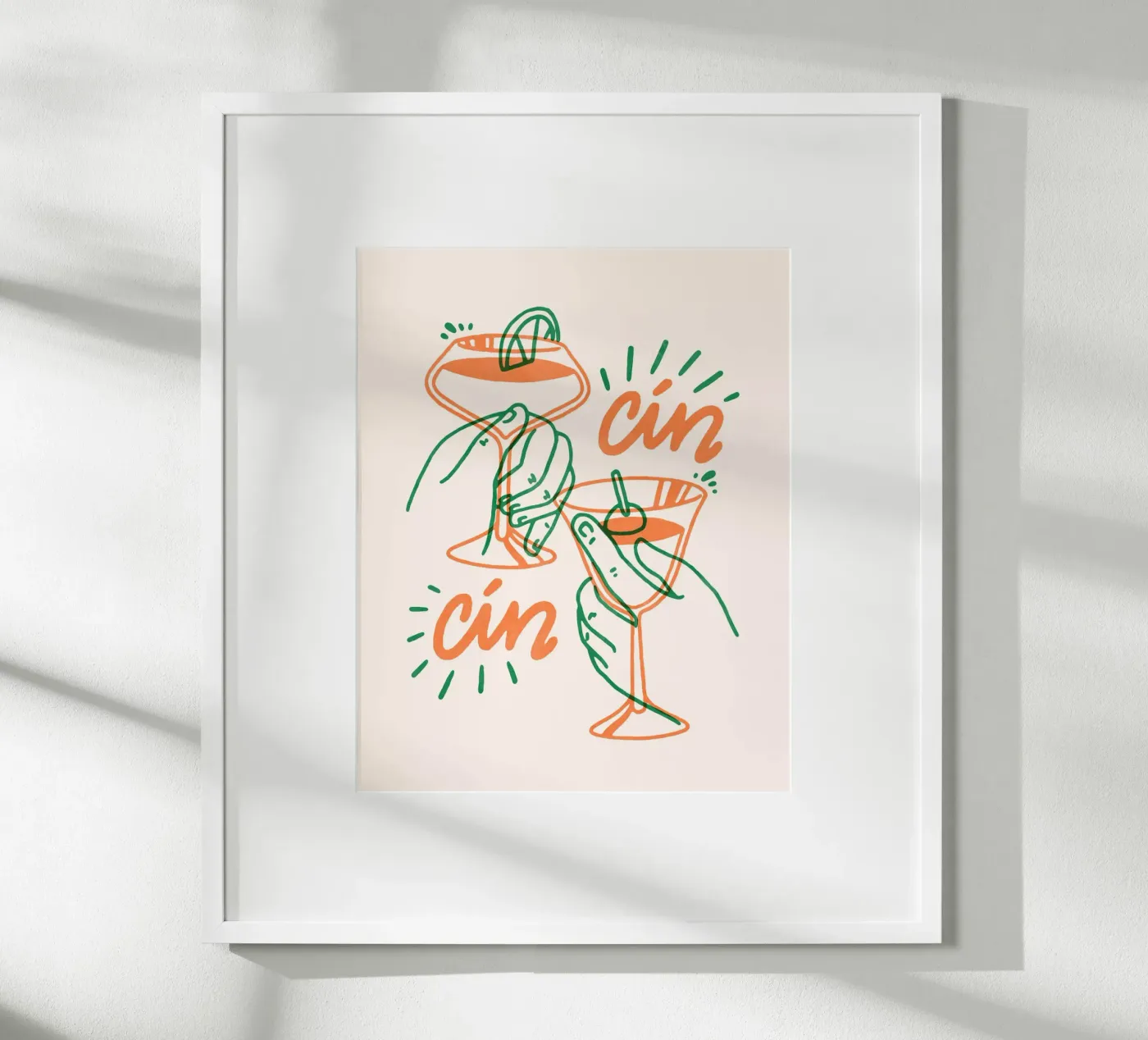 Cin Cin poster da illusthera