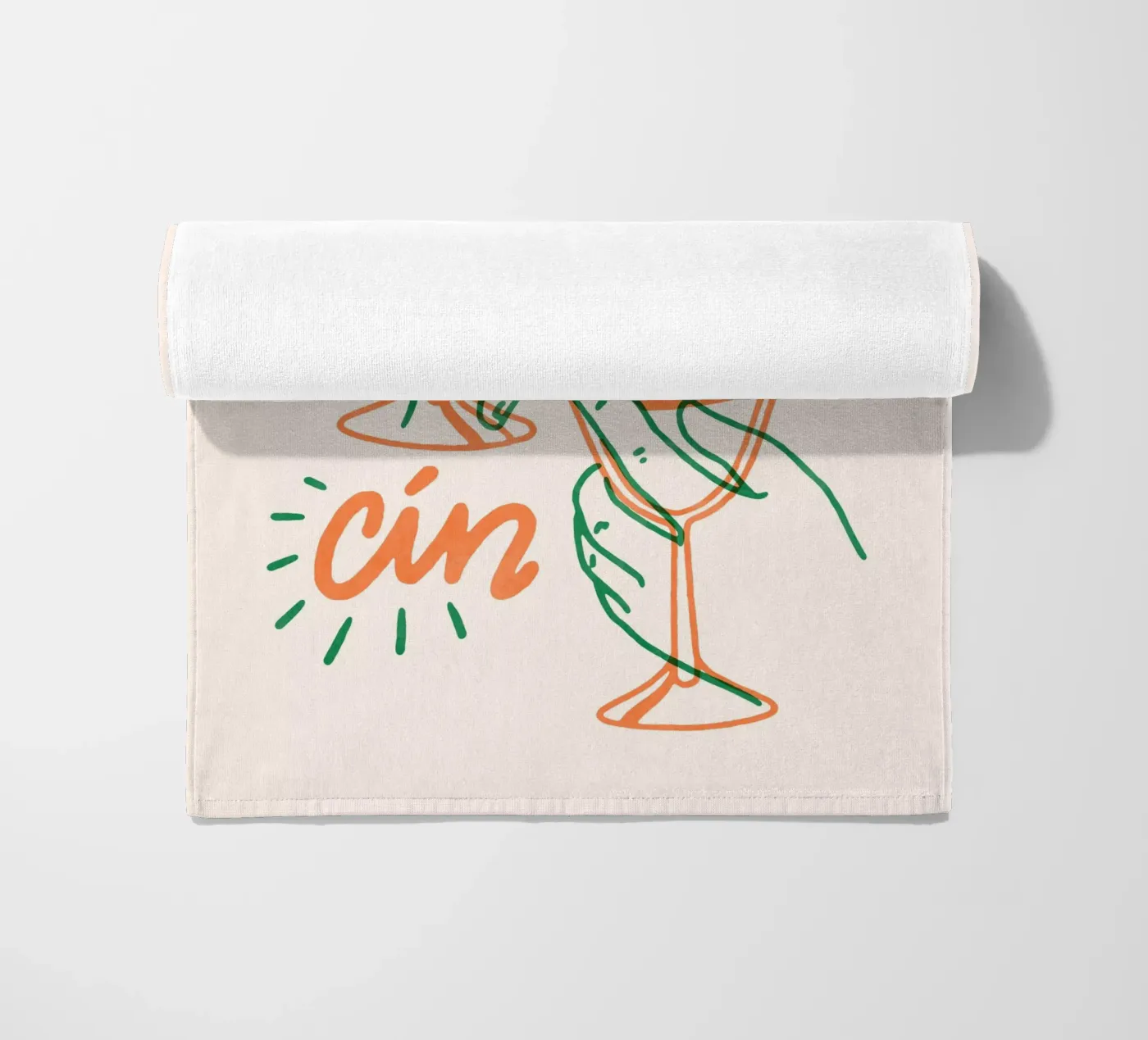 Cin Cin serviette de plage de illusthera