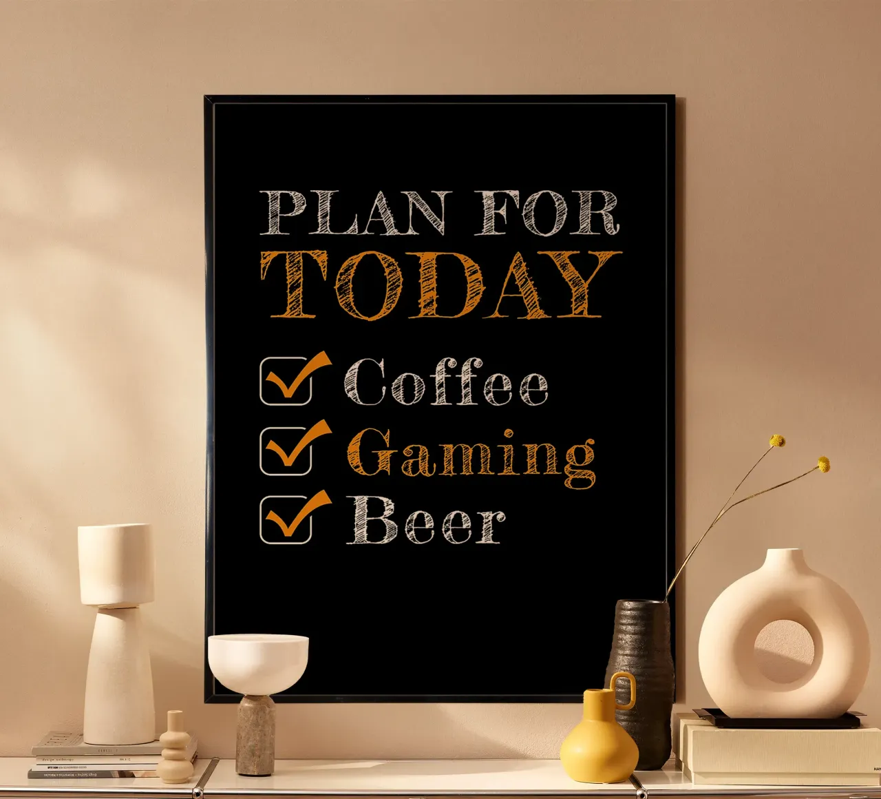 Caffè Birra da gioco poster da Hannah Meyer