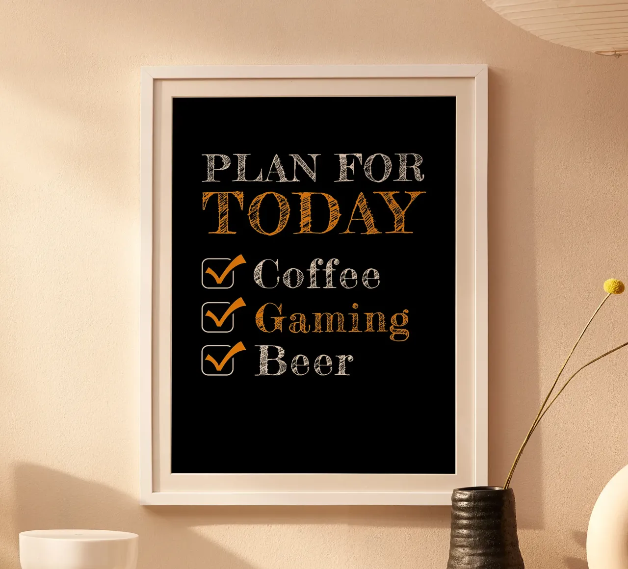 Caffè Birra da gioco poster da Hannah Meyer