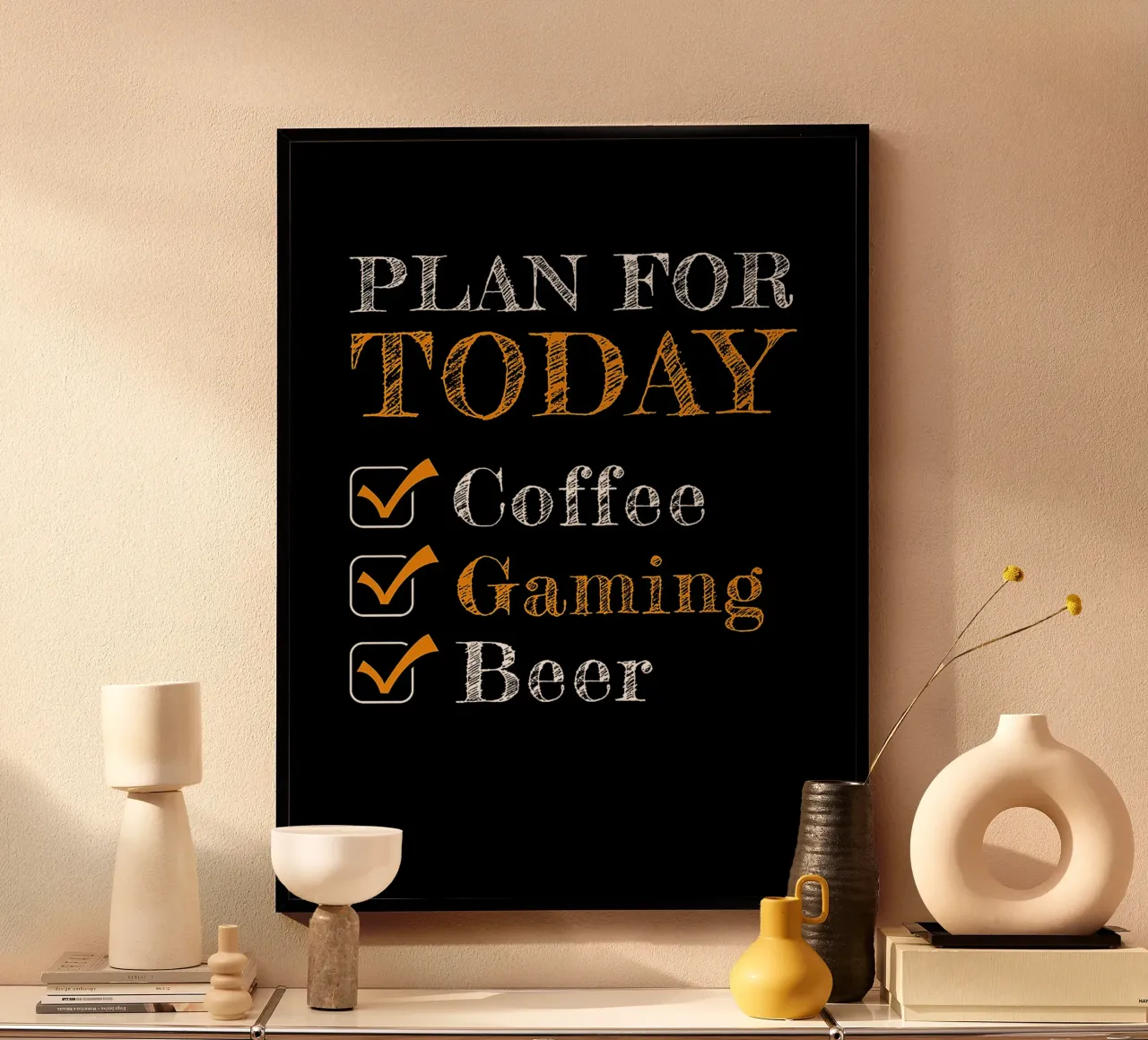 Caffè Birra da gioco poster da Hannah Meyer