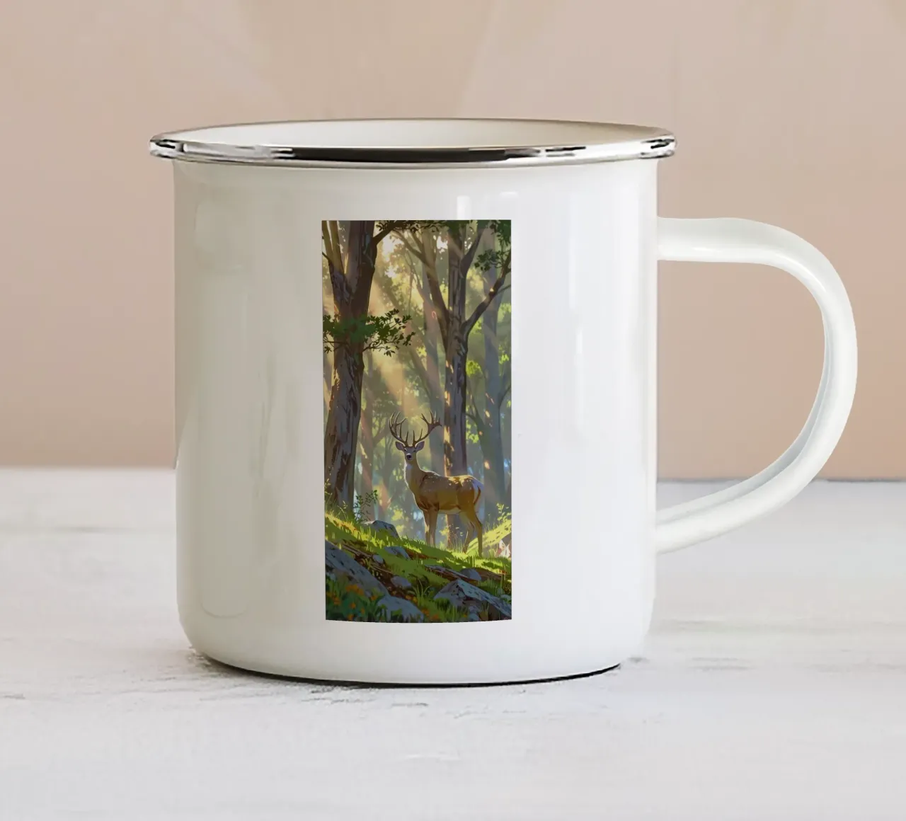 animal forest tazza in smalto da miracle