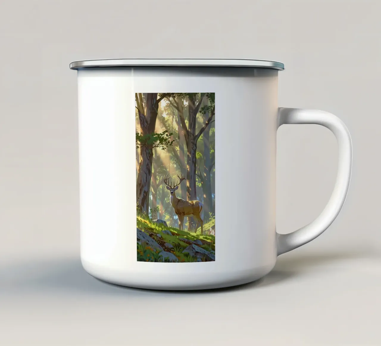 animal forest tazza in smalto da miracle