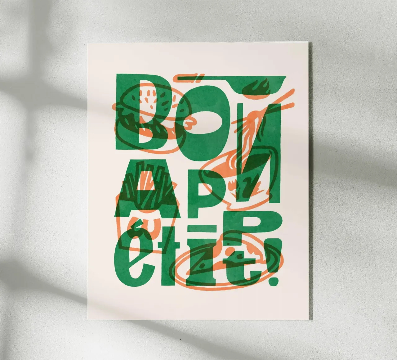 Bon Appetit! plexiglass da illusthera