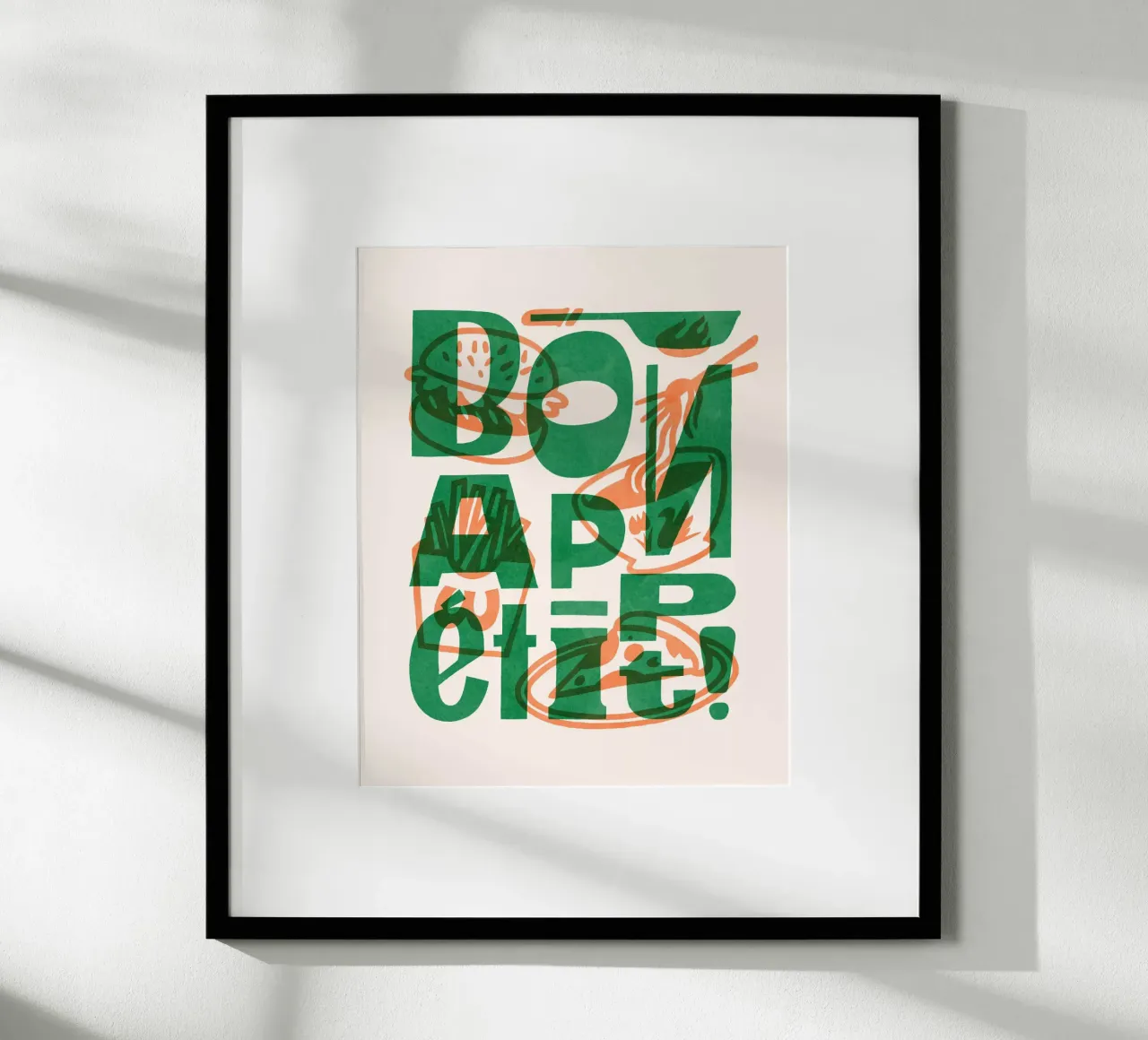 Bon Appetit! poster da illusthera