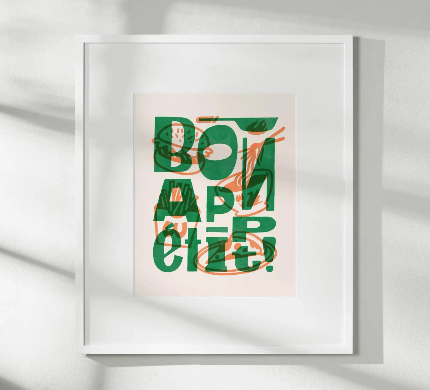 Bon Appetit! poster da illusthera