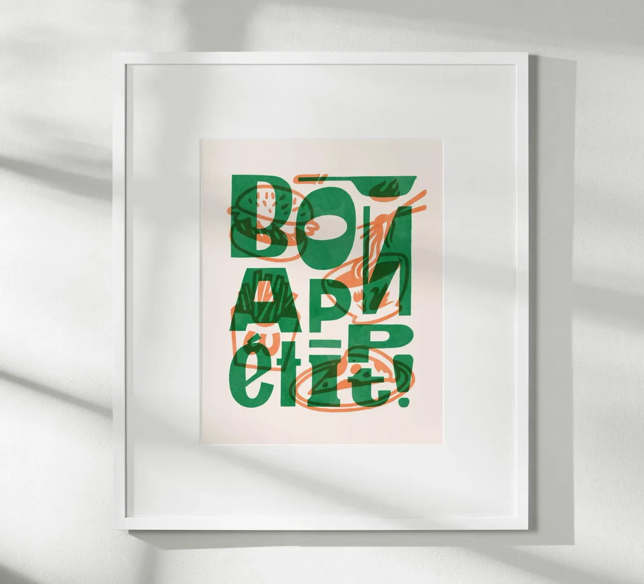 Bon Appetit! poster da illusthera