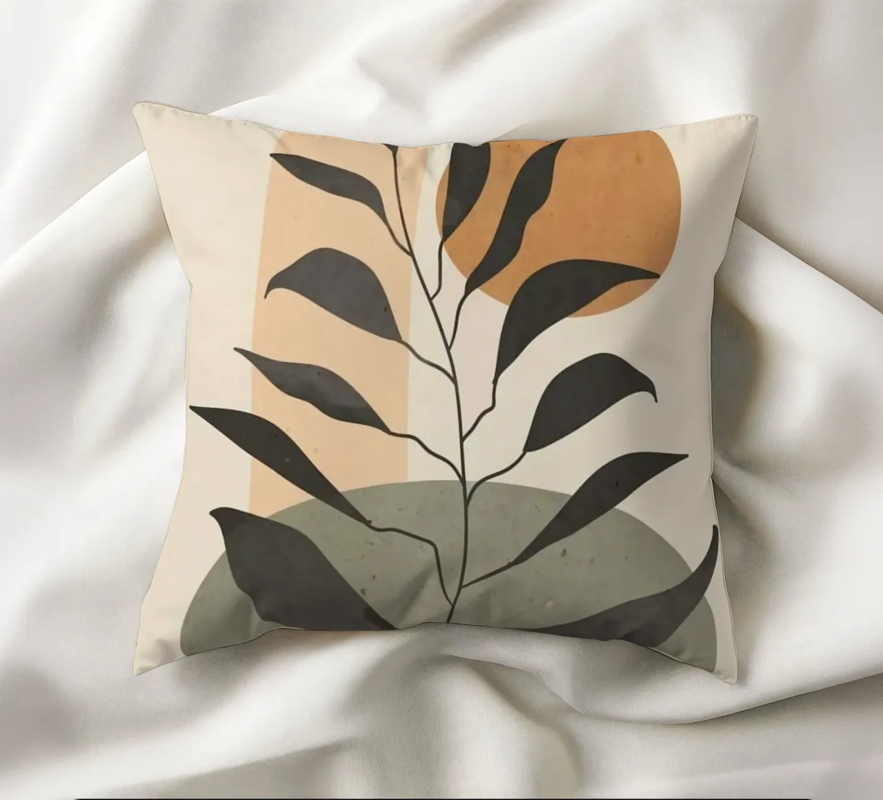 leaf moon shape cuscino da miracle