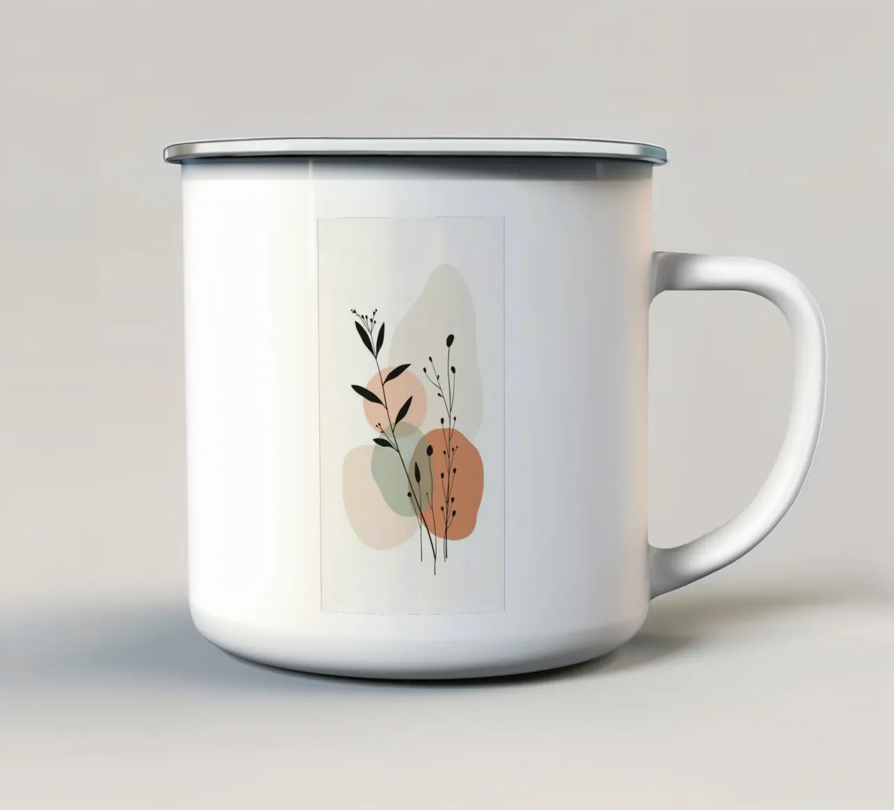 shape random and leaf tazza in smalto da miracle
