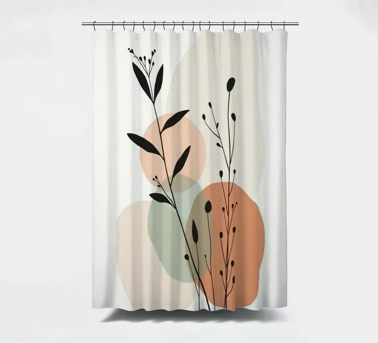 shape random and leaf tenda da doccia da miracle