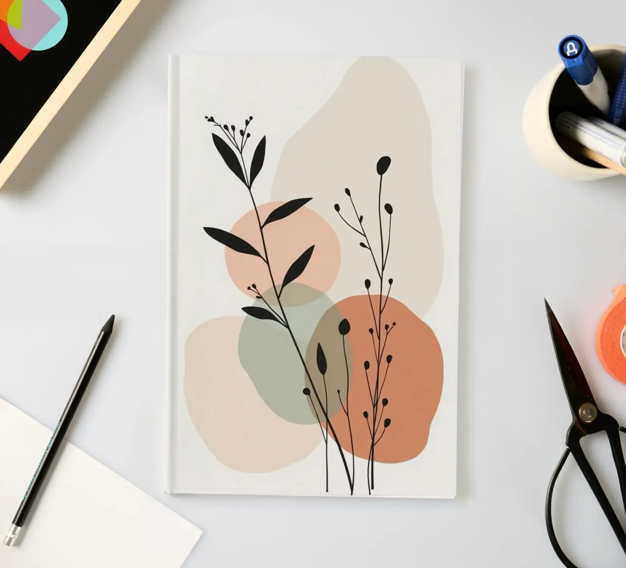 shape random and leaf notebook by miracle