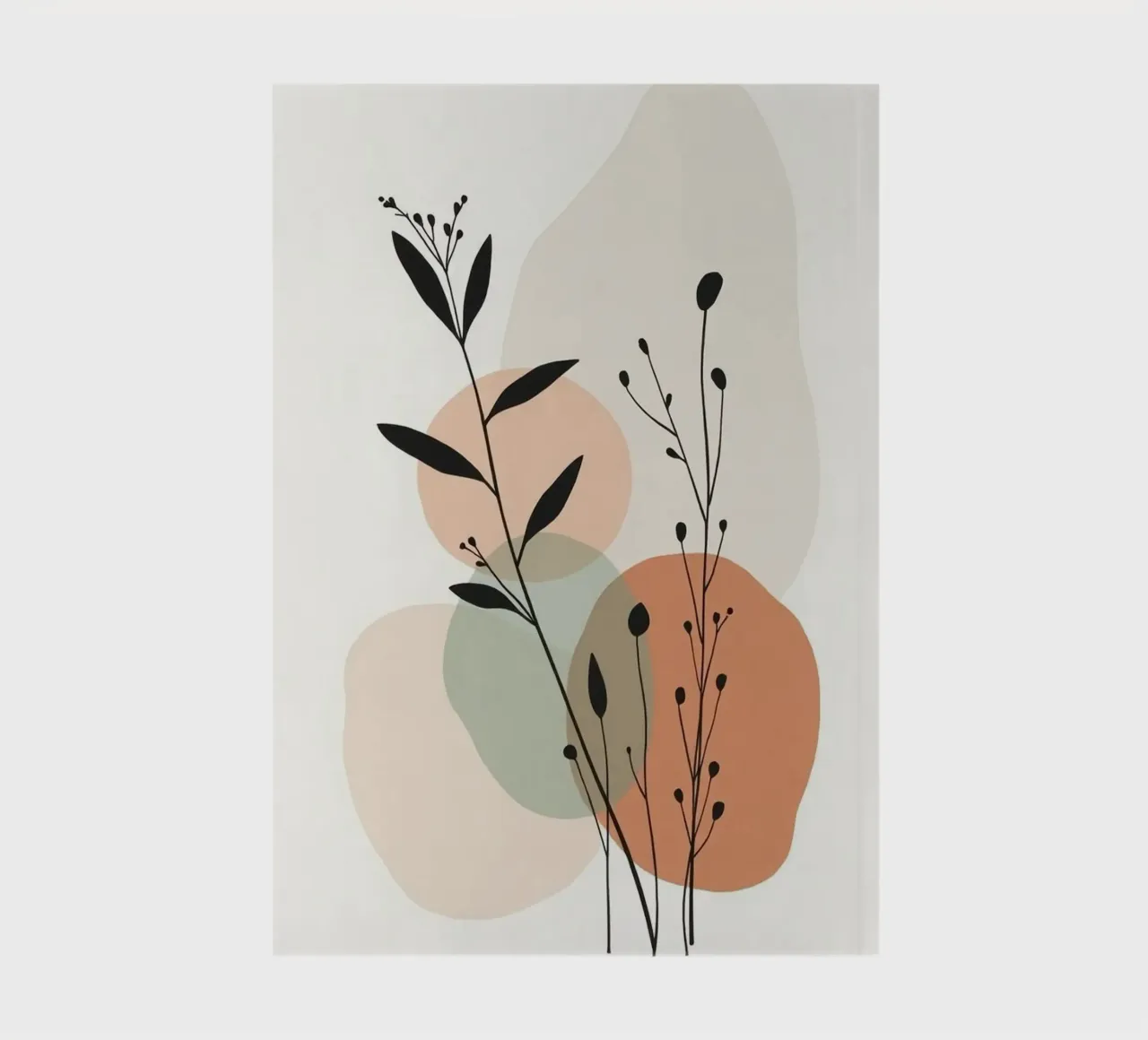 shape random and leaf notebook by miracle