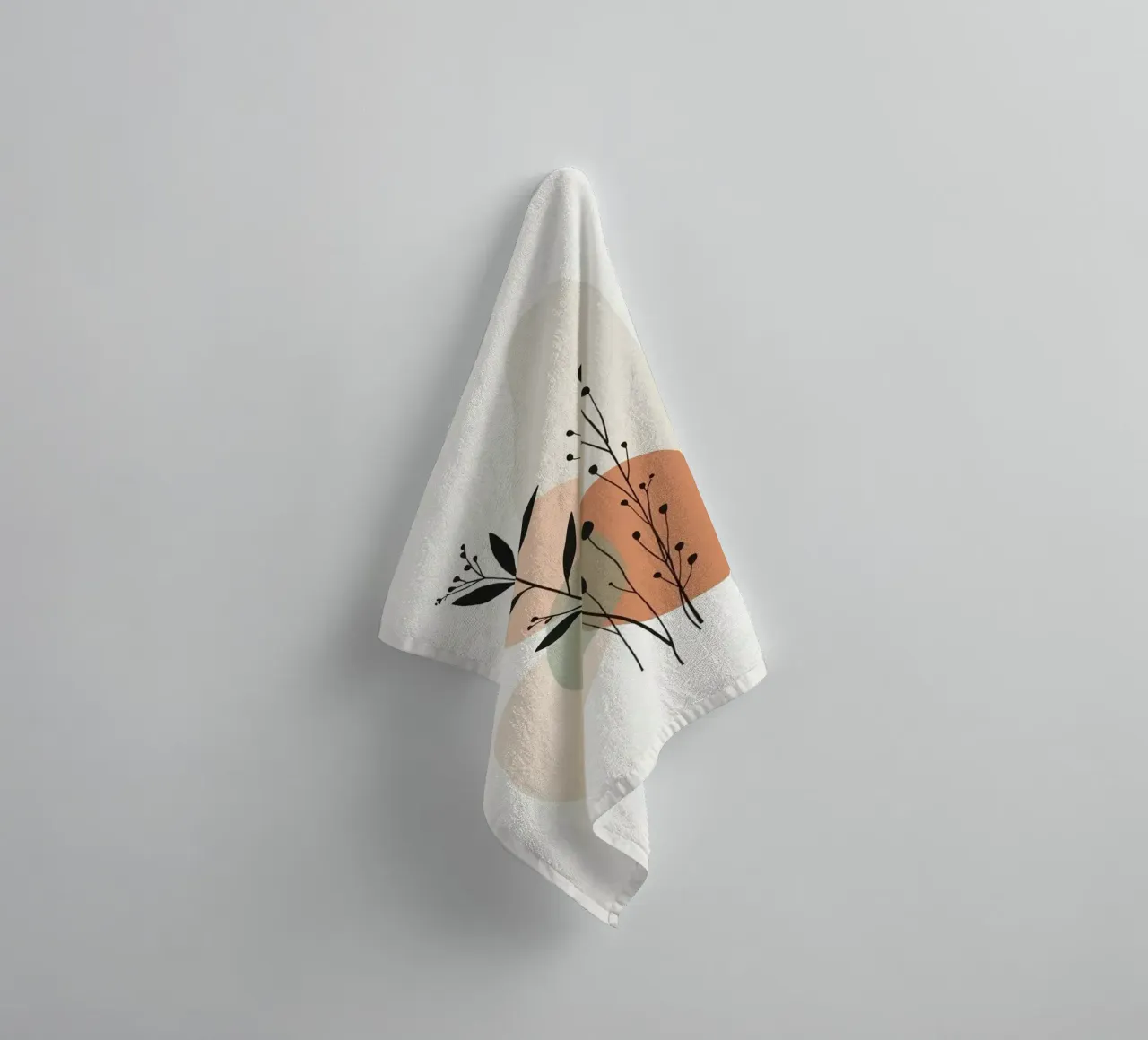 shape random and leaf towel by miracle