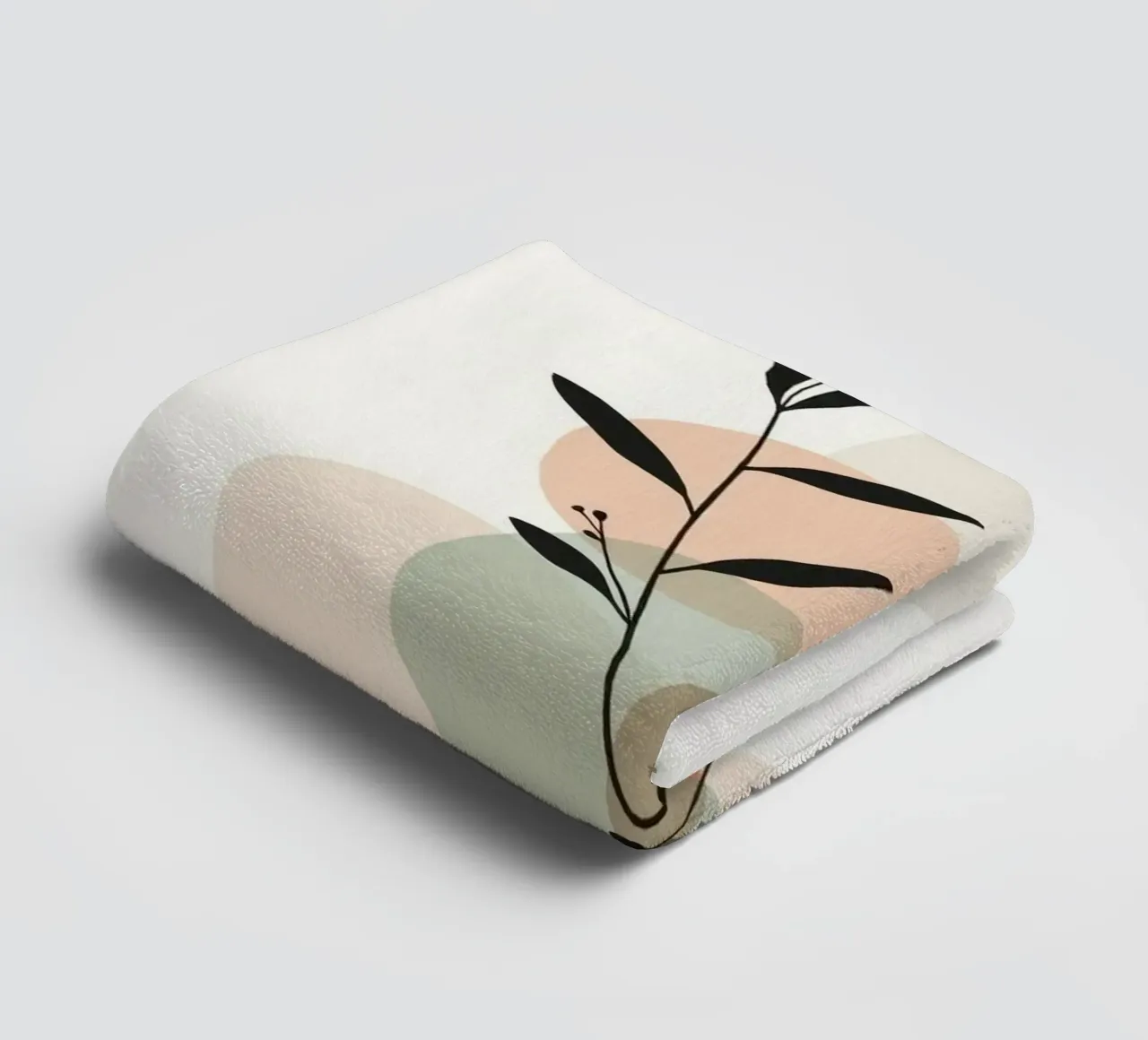 shape random and leaf towel by miracle