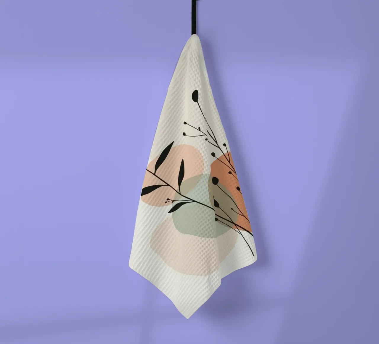 shape random and leaf torchon de miracle