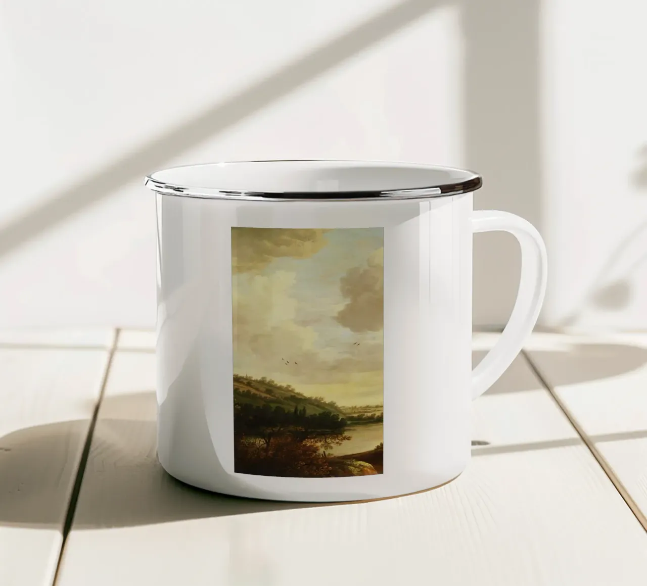epic nature old art tazza in smalto da lifeline