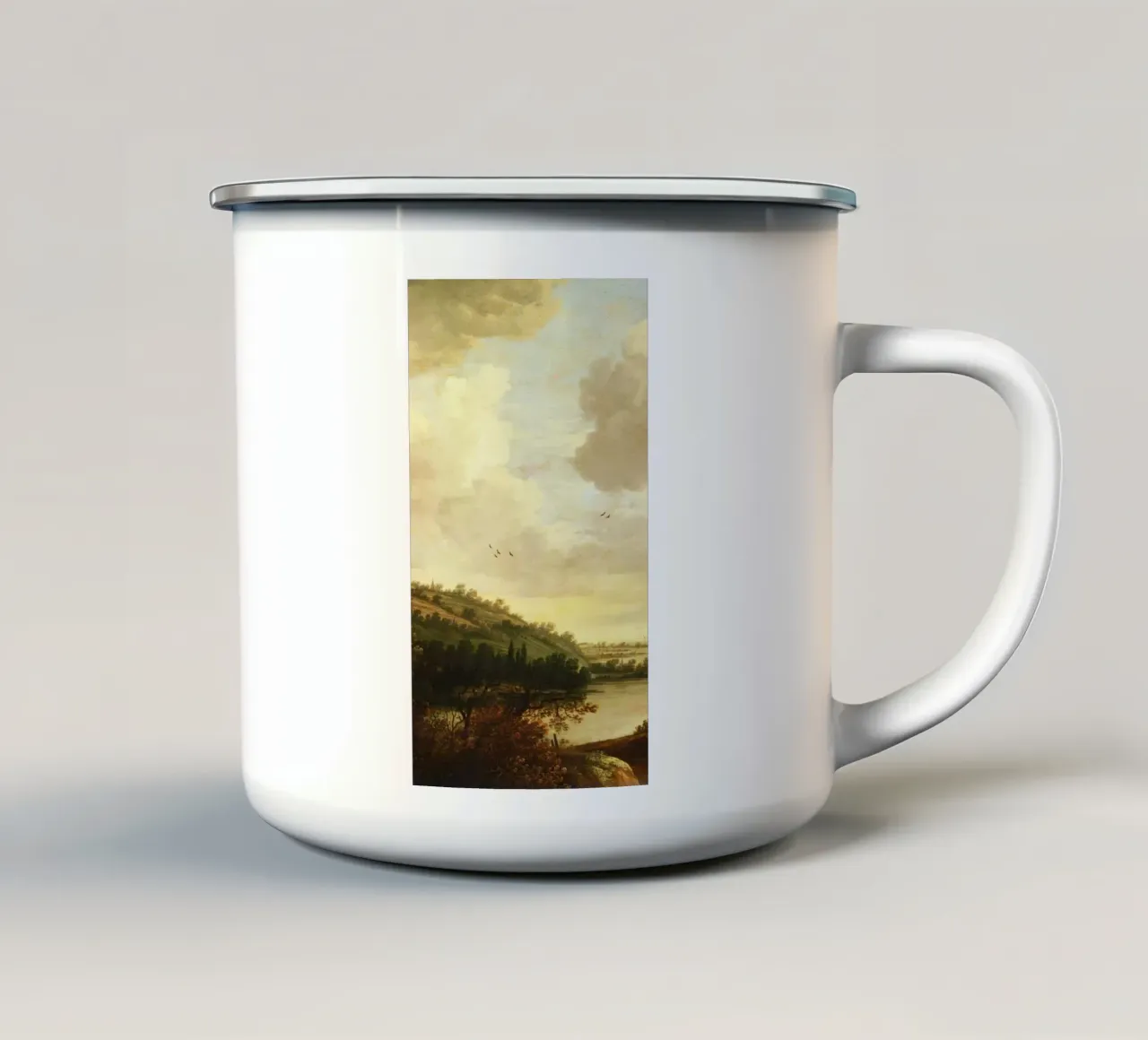 epic nature old art tazza in smalto da lifeline