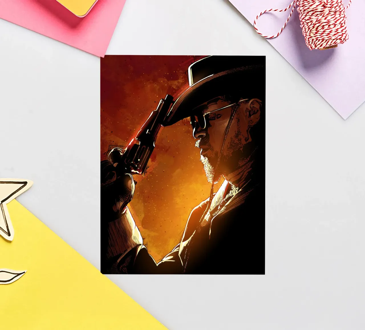 Django l adesivo da Oscar