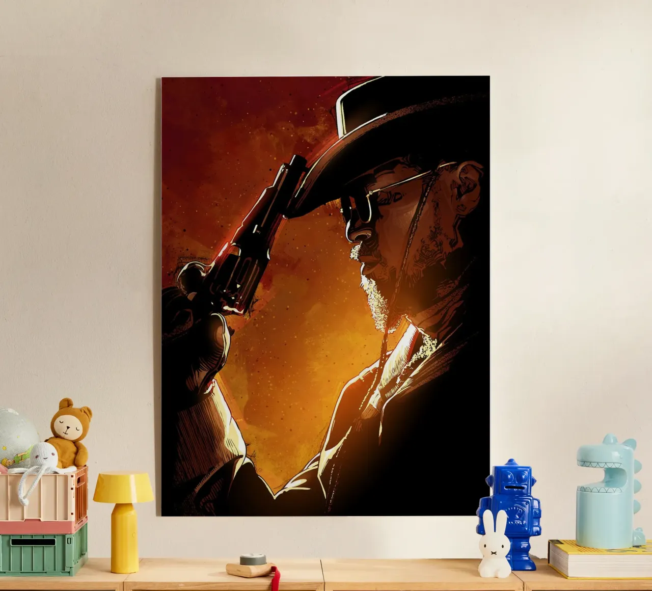 Django l plexiglass da Oscar