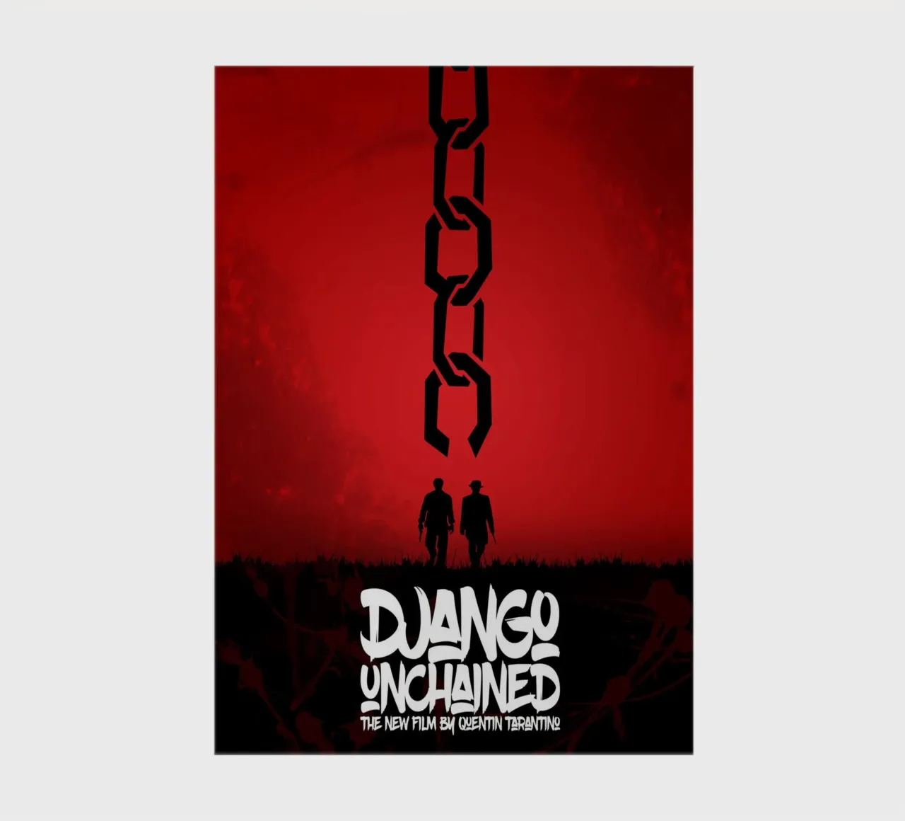 Django Unchained - Minimal - Tarantino Alternative carnet de notes de Oscar