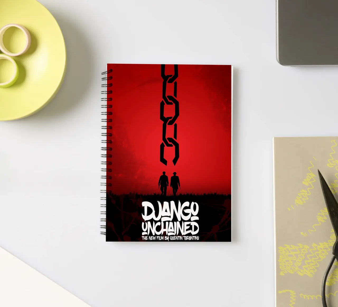 Django Unchained - Minimal - Tarantino Alternative Ringbuch von Oscar